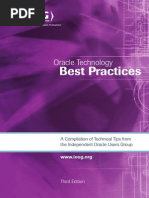 Oracle Technology Best Practices