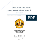 Supriyadi TMK - Penanaman Modal Asing Bidang Industri Mineral Di Indonesia