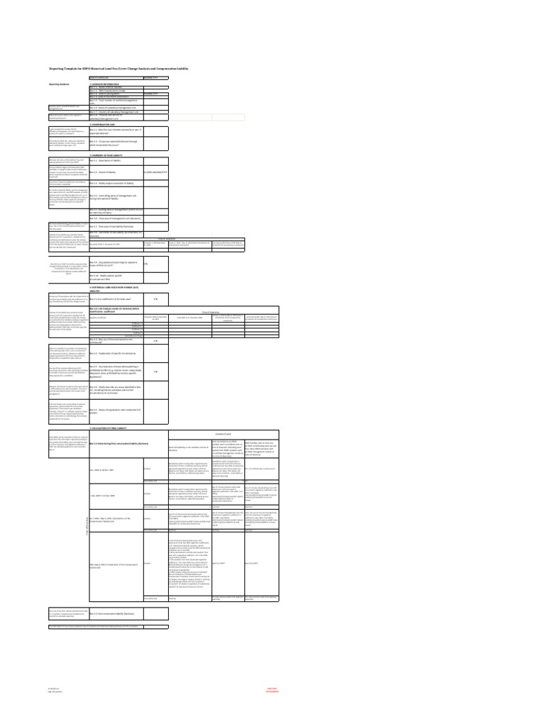 RSPO Land Use Change Reporting Template | PDF | Justice | Crime & Violence