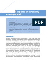 Financial Aspects of Inventory Management: Learning Objectives