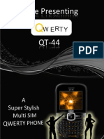 Spice QT-44 dual SIM features