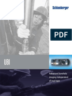 Ultrasonic Borehole Imager
