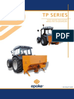 TP Series: Tractor Spreader Featuring Both Delivery Roller and Spreading Disc