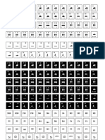 Counters Black and White