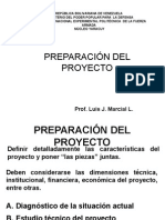 Preparacion Del Proyecto 