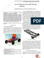 Optimization of ATV Chassis Frame for Improved Performance