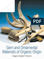Gem and Ornamental Materials of Organic Origine