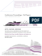 SAHANZ 2012 Proceedings Prajakta Sane-Libre