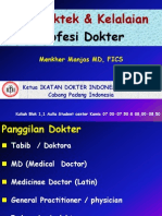 Mal Praktek Dokter-FK USU 2012 