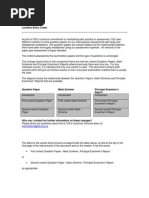 IGCSE Math Question Paper 2 October/November 2006 | Significant Figures