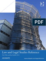 Law and Legal Studies Reference 2013