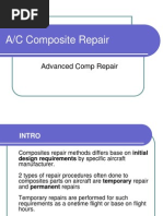 Aircraft composite repair 