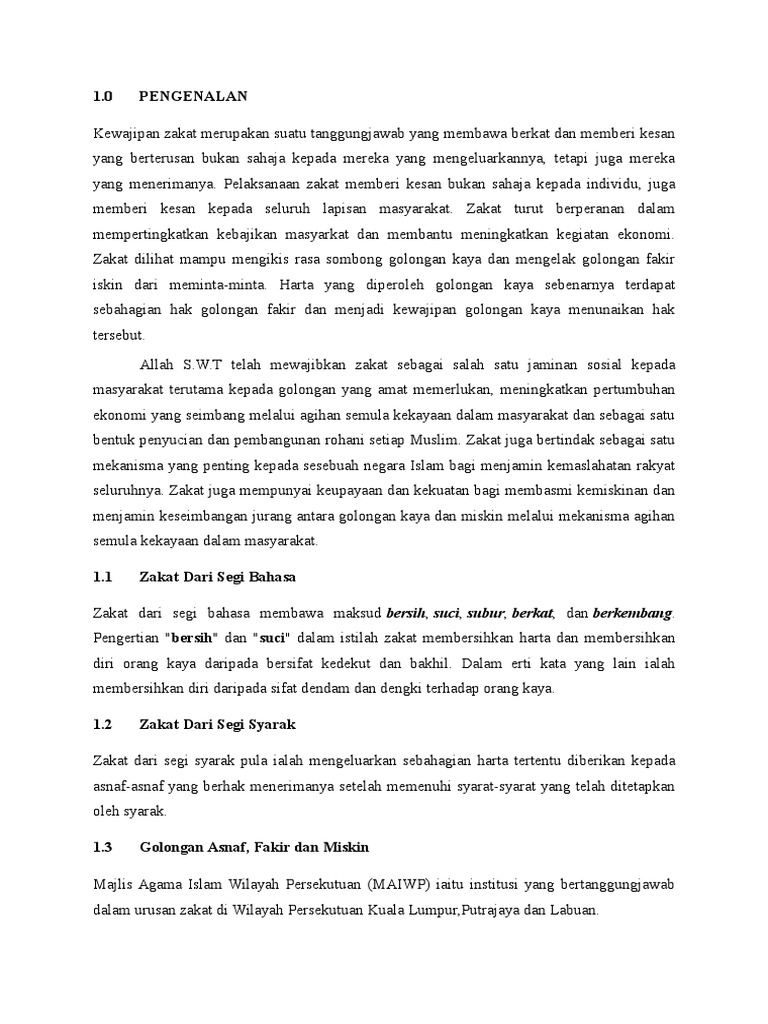 Zakat Pdf