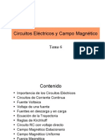 Capitulo 6 - Circuitos Electricos y Campo Magnetico