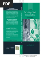 Download Weitz - The Sociology of Health Illness And Health Care by lpavich11 SN246982706 doc pdf
