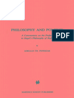 Adriaan Peperzak - Philosophy and Politics