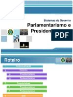 parlamentarismo e presidencialismo