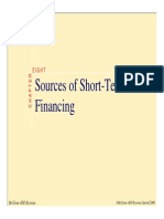 Sources of Short Term Financing