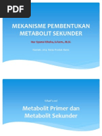 Download 5 Mekanisme Pembentukan Metabolit Sekunder by Anii Voierfflichh SN246991322 doc pdf