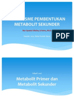 5 Mekanisme Pembentukan Metabolit Sekunder