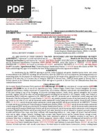 Generic Security Agreement