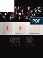 Invitación Exposición “Correr El Telón”, en Roma