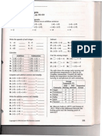 Mathpower 10 4 Subtracting Integers