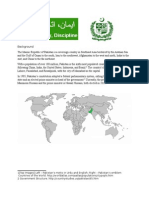 Pakistan Report - Work Sample