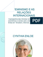 Feminismo e As Relações Internacionais