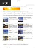 Projetos fotovoltaico