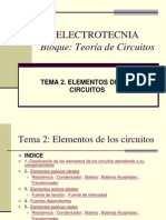 ELECTROTECNIA - Elementos de Los Circuitos