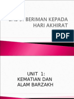 Unit 1 Kematian Dan Alam Barzakh