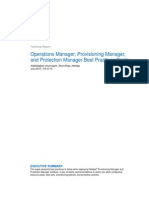 TR-3710 Operations Manager Provisioning Manager and Protection Manager Best Practices Guide