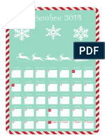 Calendario Diciembre 2014 