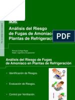 Riesgo en Fugas de Amoniaco en Plantas de Refrigeración