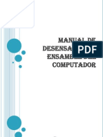 Manual de Desensamble Ensamble Del Computador Manuela Yesica