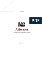 Asterion2 Barbarisation Et Humanisation de La Guerre