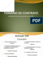 Termino de Contrato