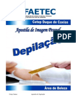 Depilacao Apostila de Depilacao Faetec