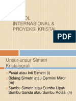 Simbol Internasional & Proyeksi 