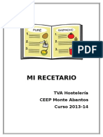 RECETARIO