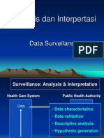 Analisis Dan Interpertasi: Data Surveilans