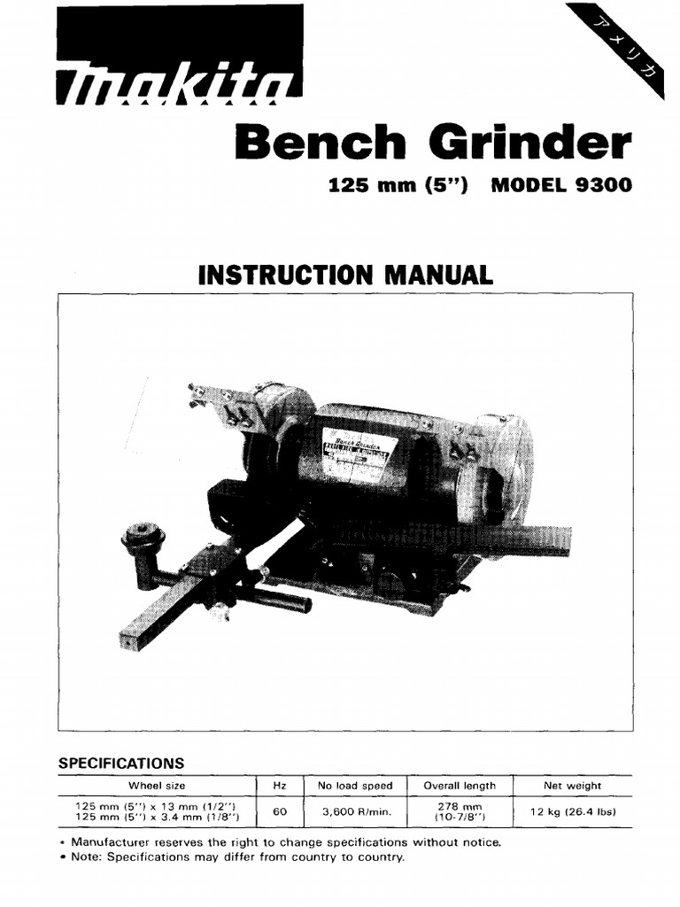 Esmeril Makita Pdf Electrical Connector Screw