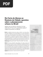 Da Carta de Atenas Ao Urbanismo Brasileiro