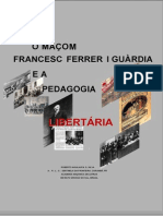 O-Maçom Francesc Feerer y Guardia e a Pedagogia Libertária