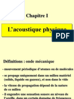 Audition 1 Acoustique Physique