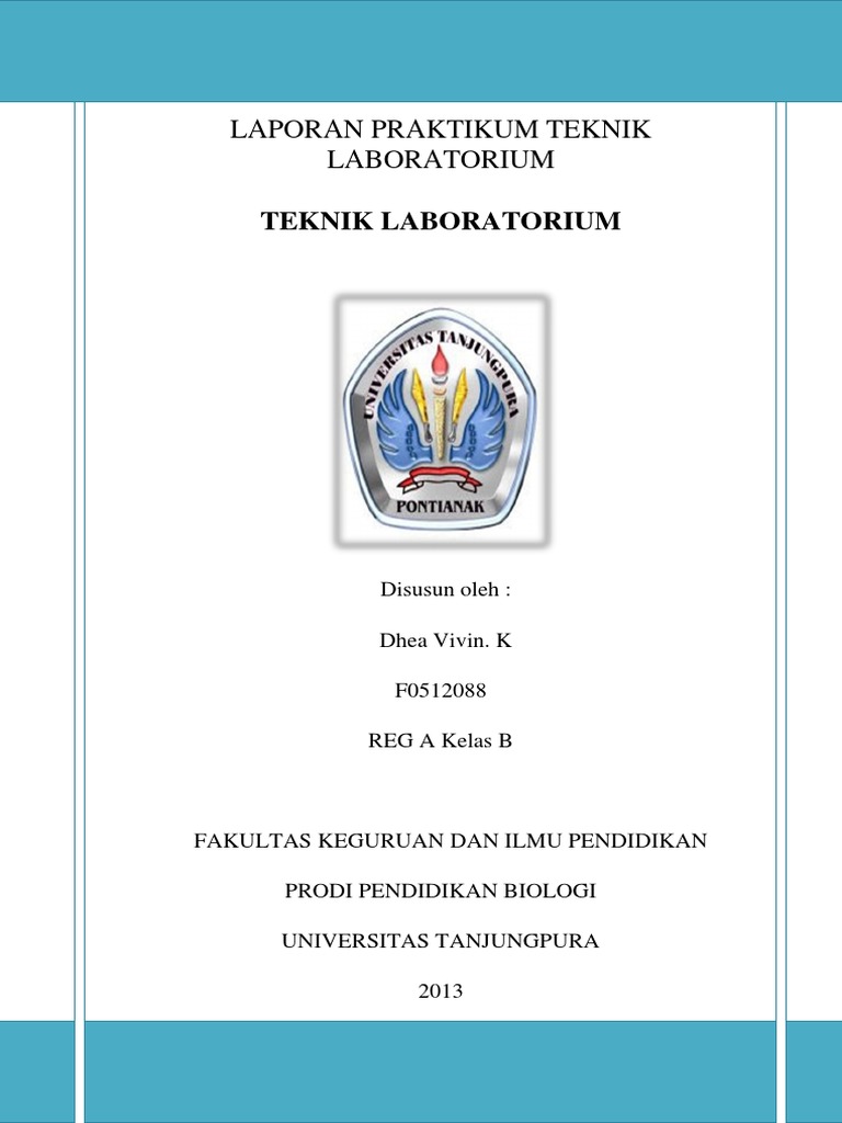 Teknik Dasar Laboratorium Kimia | PDF | Sains & Matematika