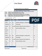 Time Sheet Very Valuable