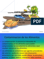 Contaminacion de Los Alimentos