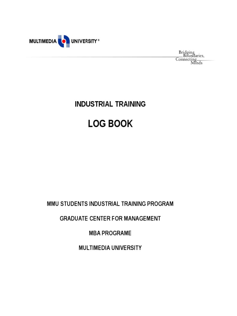 Industrial Training Logbook Guidelines | PDF | Performance Appraisal ...